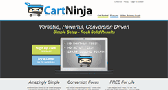 Desktop Screenshot of cartninja.com